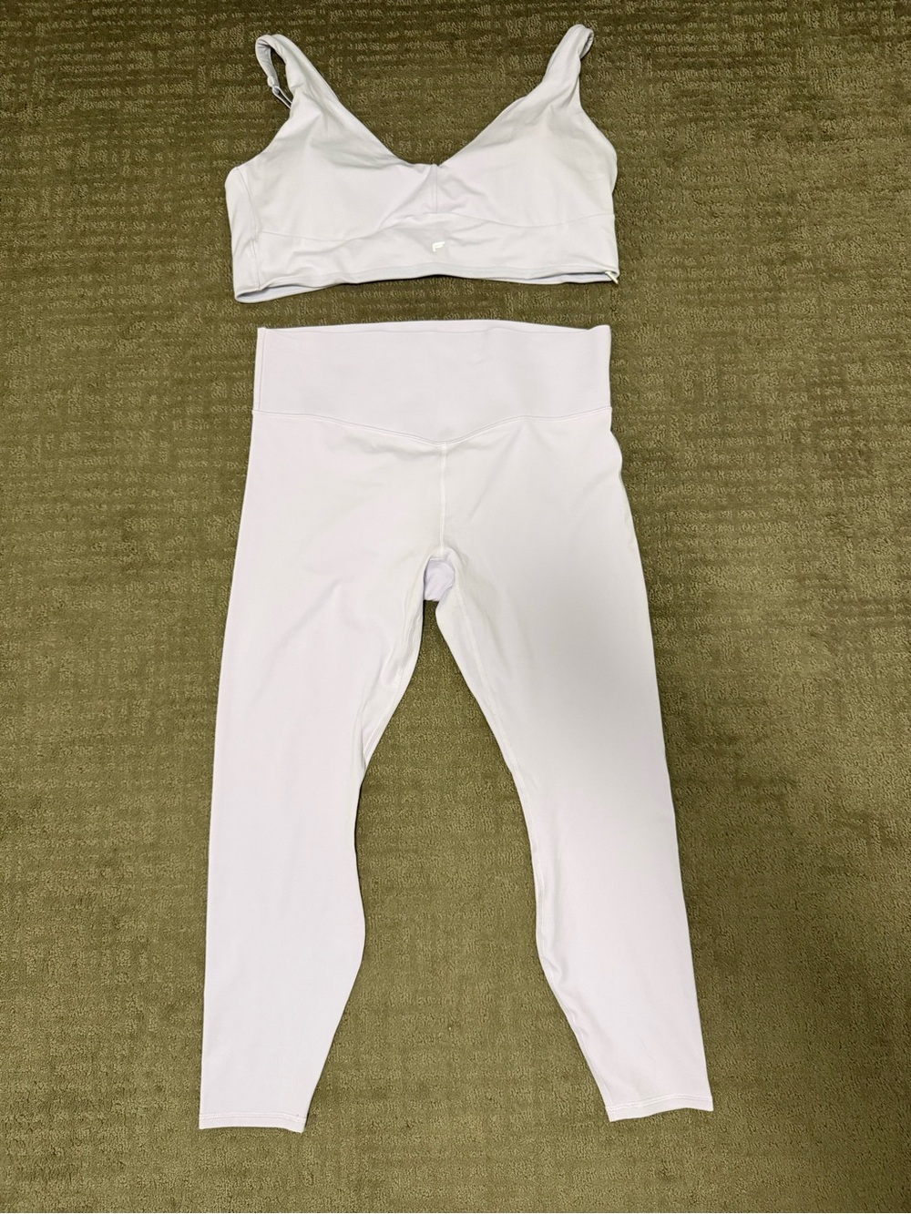 Fabletics Tinted Lilac PureLuxe Set